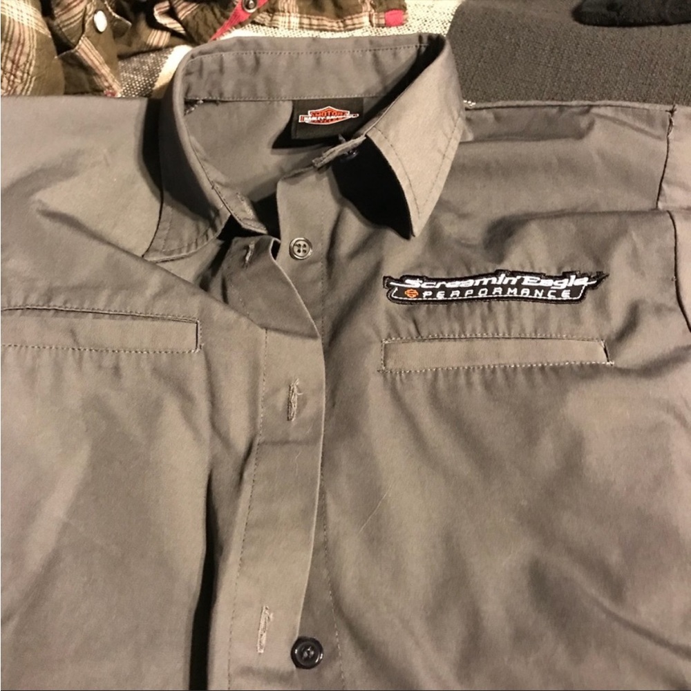 Harley Davidson garage shirt